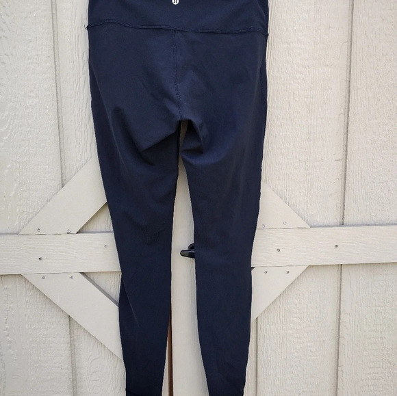 Lululemon Wunder Under High-Rise Tight leggings  Mix & Mesh 28" Black size 10 - Picture 7 of 7